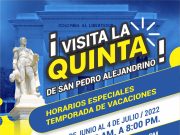 ¡Recorridos nocturnos en la Quinta de San Pedro Alejandrino!