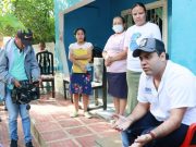 Ariguaní/ Con pavimento, alcalde le cumplió a moradores del 20 de mayo