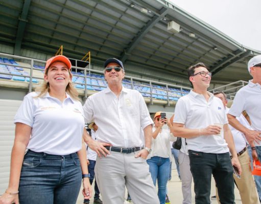 Panam Sports inspeccionó escenarios deportivos en compañía de la Alcaldesa y el Gobernador
