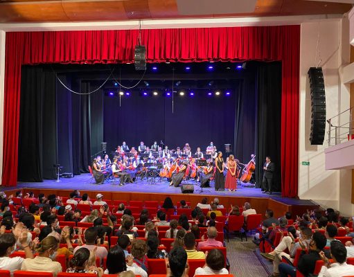 Orquesta Filarmónica Cajamag rindió homenaje a Santa Marta