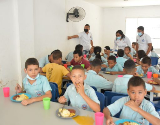 Alimentos del PAE son suministrados en condiciones óptimas