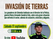 Ganaderos del país se reunirán con director de la Policía Nacional