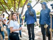 Alcaldesa inspeccionó la reanudación de la labores de los ‘Guardianes del Río’