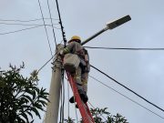Alumbrado público de ESSMAR realiza mantenimiento de luminarias en 40 barrios