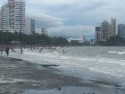 Incremento de la intensidad del viento y altura del oleaje