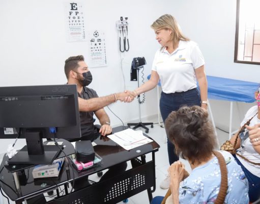 Alcaldía reabrió servicios del puesto de salud en San Jorge