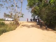 Aracataca/ Campesinos protestan por una loma que levantó, Ruta del Sol, sin socializar con ellos