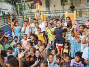 Alcaldesa inauguró el nuevo parque en la Ensenada Olaya Herrera