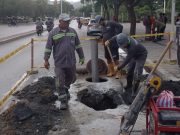 Essmar finalizó reposición de alcantarillado de la carrera 19