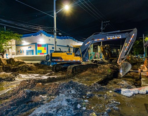 Essmar avanza en un 70% reposición de alcantarillado en Pescaíto