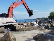 Distrito recupera playa en Don Jaca