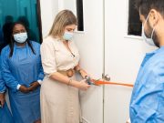 Alcaldesa reabrió sala de cirugías de la clínica La Castellana