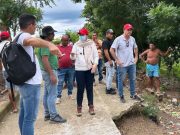 Plato /Campuzano visitó la zona del Río