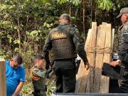 CORPAMAG y Policía decomisan madera aserrada en la Sierra Nevada