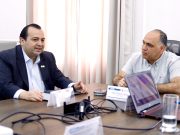 Alcalde Carlos Pinedo recibió a la Comisión Interamericana de Derechos Humanos