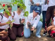 Tenerife/ CORPAMAG y Alcaldía sembraron más de 100 árboles en zona urbana del municipio