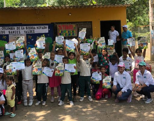 Guachaca/ Corpamag conmemoró el Día Mundial del Reciclaje