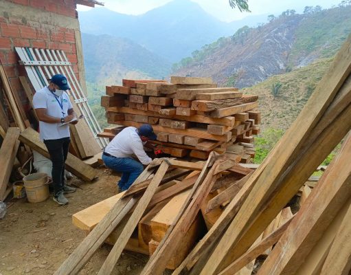 CORPAMAG realizó operativo contra tala ilegal en la Sierra Nevada