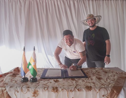 Rector Pablo Vera y alcalde de Chibolo garantizan permanencia de 74 Talento Magdalena