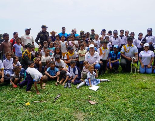 Residentes de las cabañas de Buritaca se beneficiaron con jornada institucional