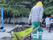 DADSA y Atesa recolectaron 56 toneladas de residuos en playas de Santa Marta