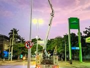 1.959 mantenimientos al sistema de alumbrado público del Distrito