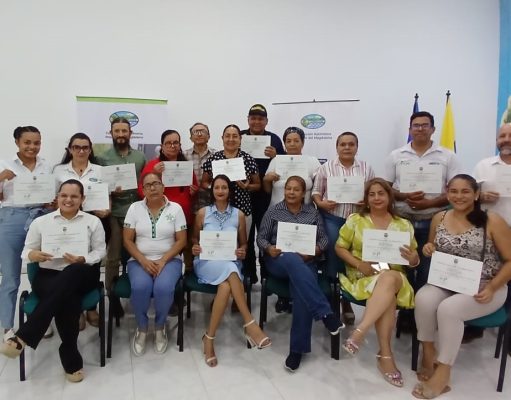 CORPAMAG y SENA certifican primer grupo de dinamizadores ambientales