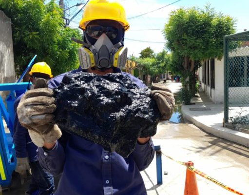 Malas prácticas contra la red de alcantarillado afectan al sistema