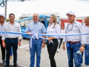 Alcalde Carlos Pinedo inaugura Terminal de Transferencia y el Patio Taller de Mamatoco