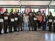 CORPAMAG e INFOTEP capacitaron a 42 soldados en Gestión Ambiental