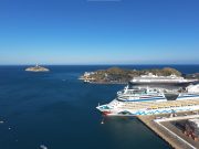 Con la llegada de 2 cruceros, más de 3 mil visitantes arribaron a Santa Marta
