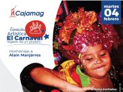 Biblioteca Cajamag rinde homenaje al Carnaval con exposición artística y show folclórico