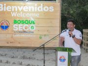 Rector Pablo Vera entregó nuevo sendero y obras de adecuación del Bosque Seco UNIMAGDALENA