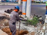 Corregida fuga en línea matriz de la PTAP Mamatoco