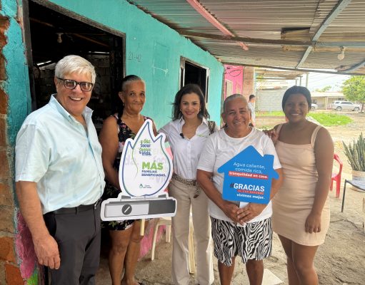 Naturgas y Gases del Caribe anuncian ampliación del programa Gas Social para 750 familias en Cienaga
