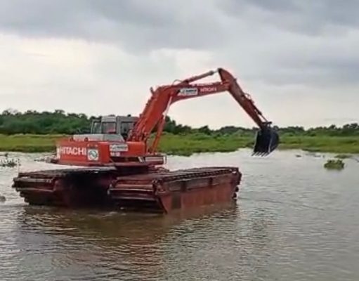 CORPAMAG inicia trabajos de remoción de sedimentos en Trojas de Cataca