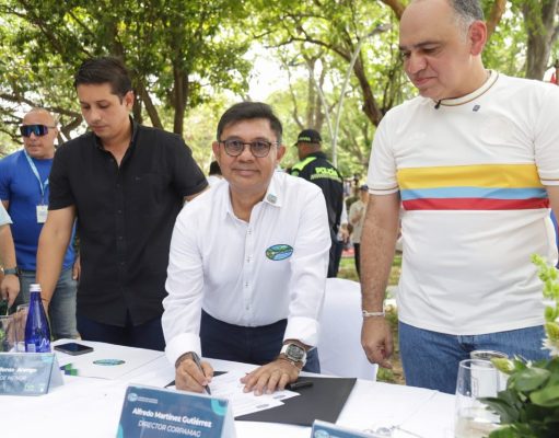 CORPAMAG entrega oficialmente el Parque Lineal Ambiental Río Manzanares a la Alcaldía