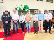 ASBAMA y comercializadoras bananeras entregan subestación de Policía en Río Frío