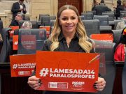 Aprobada en 2do debate mesada 14 para maestros pensionados, con liderazgo de Ingrid Aguirre