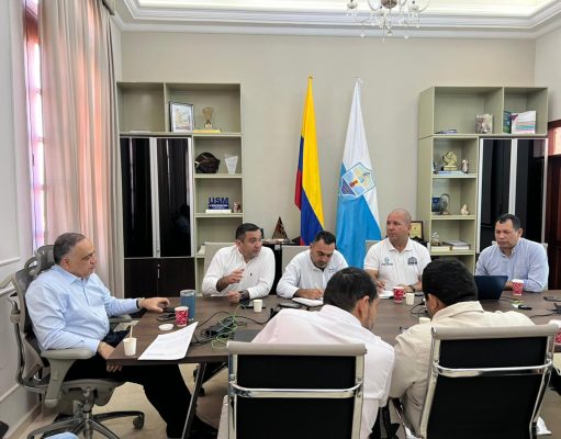 Alcalde Pinedo presidió Comité de Seguimiento a obras del Colector Bellavista y EBAR Norte