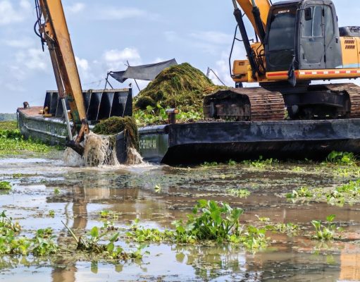 CORPAMAG finaliza remoción mecánica de hydrilla y avanza en la remoción manual