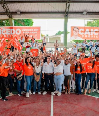 En Sincelejo, Caicedo suma respaldo de líderes, asociaciones campesinas, mujeres y jóvenes