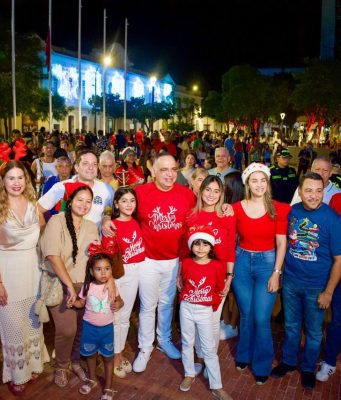 Santa Marta encendió su Alumbrado Navideño 2025