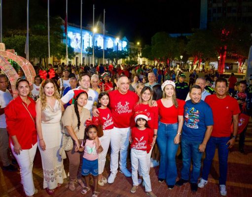 Santa Marta encendió su Alumbrado Navideño 2025