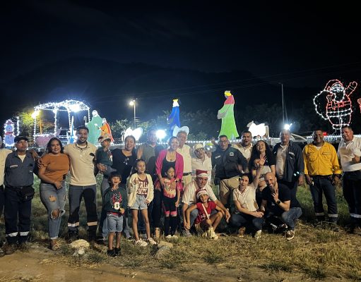 La magia del Tren de la Navidad recorre el corredor férreo en municipios del Magdalena y el Cesar