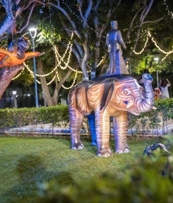 Gases del Caribe encendió la magia de la Navidad en el Parque Los Fundadores