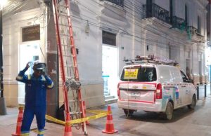 Detectan conexiones eléctricas ilegales en el centro y sector de San Andresito en Santa Marta