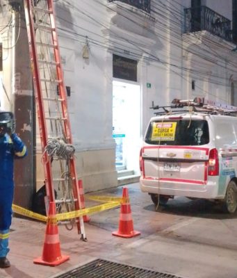Detectan conexiones eléctricas ilegales en el centro y sector de San Andresito en Santa Marta