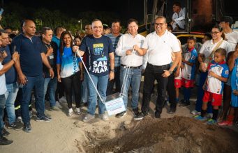 Alcaldía inicia construcción de escenario recreodeportivo en La Paz
