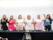 Mujeres militantes de Fuerza Ciudadana se pronuncian ante acusaciones contra Caicedo